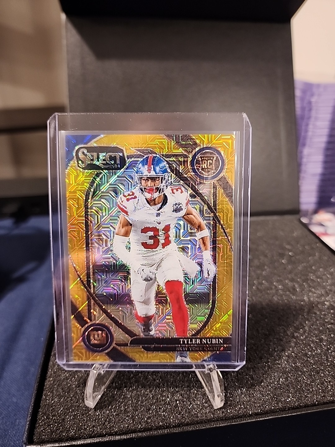 2024 Panini Select- Tyler Nubin (RC) Gold Mojo Prizm /10 No.299