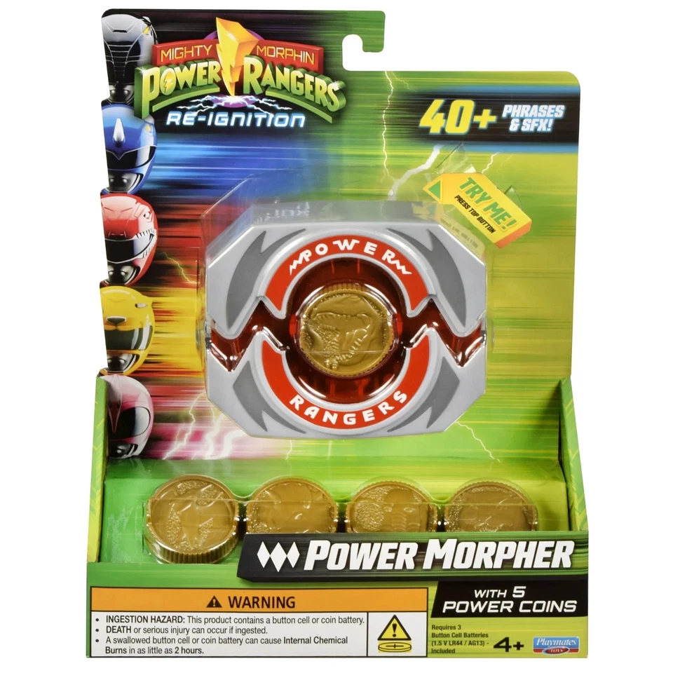 Power Rangers Re-ignition MORPHER con 5 POWER MONEDAS PLAYMATES Envío Rápido NUEVO Foto 2 de 4