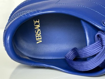 Versace Medusa Head Men’s Royal Blue Leather Sneakers 9 US (42 Euro) 1012444 NIB s_wp_68ec61ac9936d6c02348244c.webp main image 2
