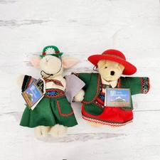 Retired Muffy VanderBear Hoppy VanderHare Alpine Mountain Climbin' Plush Set