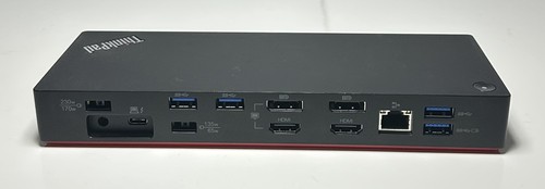 Lenovo ThinkPad Thunderbolt 3 Gen 2 Workstation Dock schwarz, mit 135W Netzteil