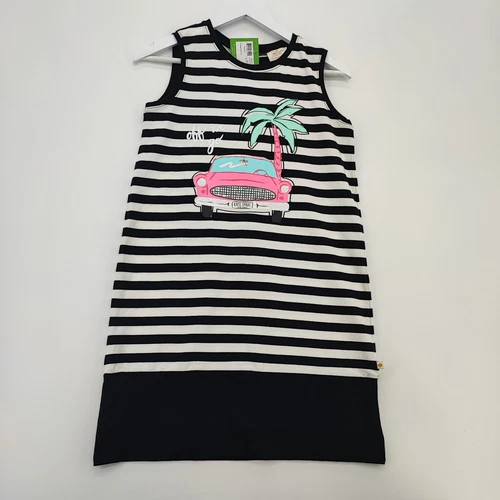 Vestito da viaggio Kate Spade bambina nero bianco taglia 14