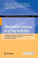 Information Literacy In A Post-Truth Era Serap Kurbano¿Lu