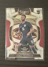 2026 Select Road to FIFA World Cup Alex Freeman Rookie Card Team USA Soccer. rookie card picture