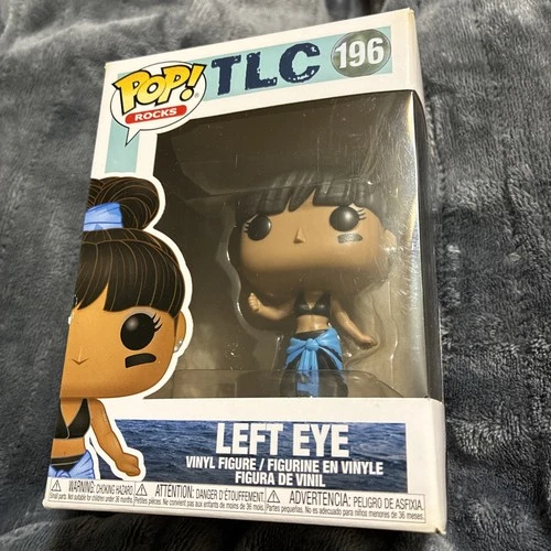New/sealed Funko Pop Rocks 196 Left Eye TLC Lisa Lopez Chasing Waterfalls