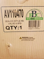 Pbc Sealco Style Valve Av110470