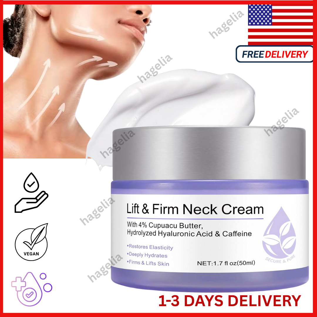 Tighten & Lift Neck Cream Firming Anti-Aging 1.7oz-Clinically Tested Pure Beauty