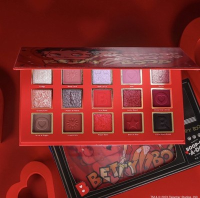 Betty Boop x Glamlite Boop  Eye Shadow Palette New In Box