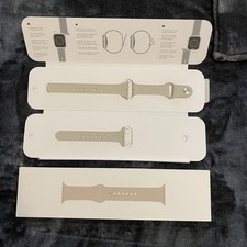 NEW Open Box Apple Watch Sport Band - Starlight - 41mm 45mm - S/M  M/L - Unused