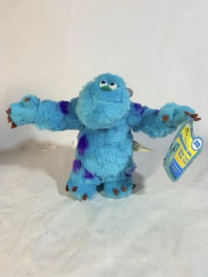 VTG 2001 Hasbro Disney Pixar Sully Monsters Inc. Plush 7in NEW Posable - Image 1 of 4