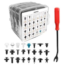 801 PCS Car Retainer Clips Fasteners 24 Most Popular Sizes Door Trim Panel