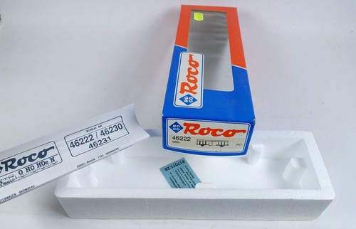 ROCO 46222 LEERKARTON gedeckter Güterwagen Brombbeerg Spur H0 OVP Leerverpackung | Zustand: Gebraucht