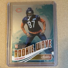 Panini Absolute 2025 Rookie Wave Luther Burden III Chicago Bears RW-LBN Insert