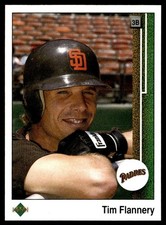 1989 Upper Deck Tim Flannery San Diego Padres #603
