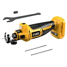 Cordless Drywall Cut-Out Tool for Dewalt 20V Battery, 3 Speed Adjustable Brus...