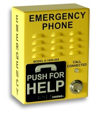 Viking Electronics Viking Emergency Handsfree Phone E-1600-45A UPC 6156872215...