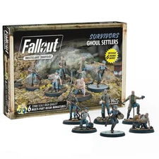 Fallout Wasteland Warfare: Survivors - Ghoul Settlers by Modiphius
