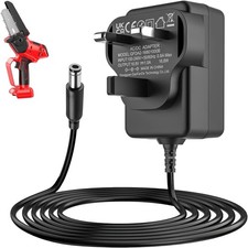 21V Lithium Battery Charger DC 1A Power Supply Adapter for Mini black