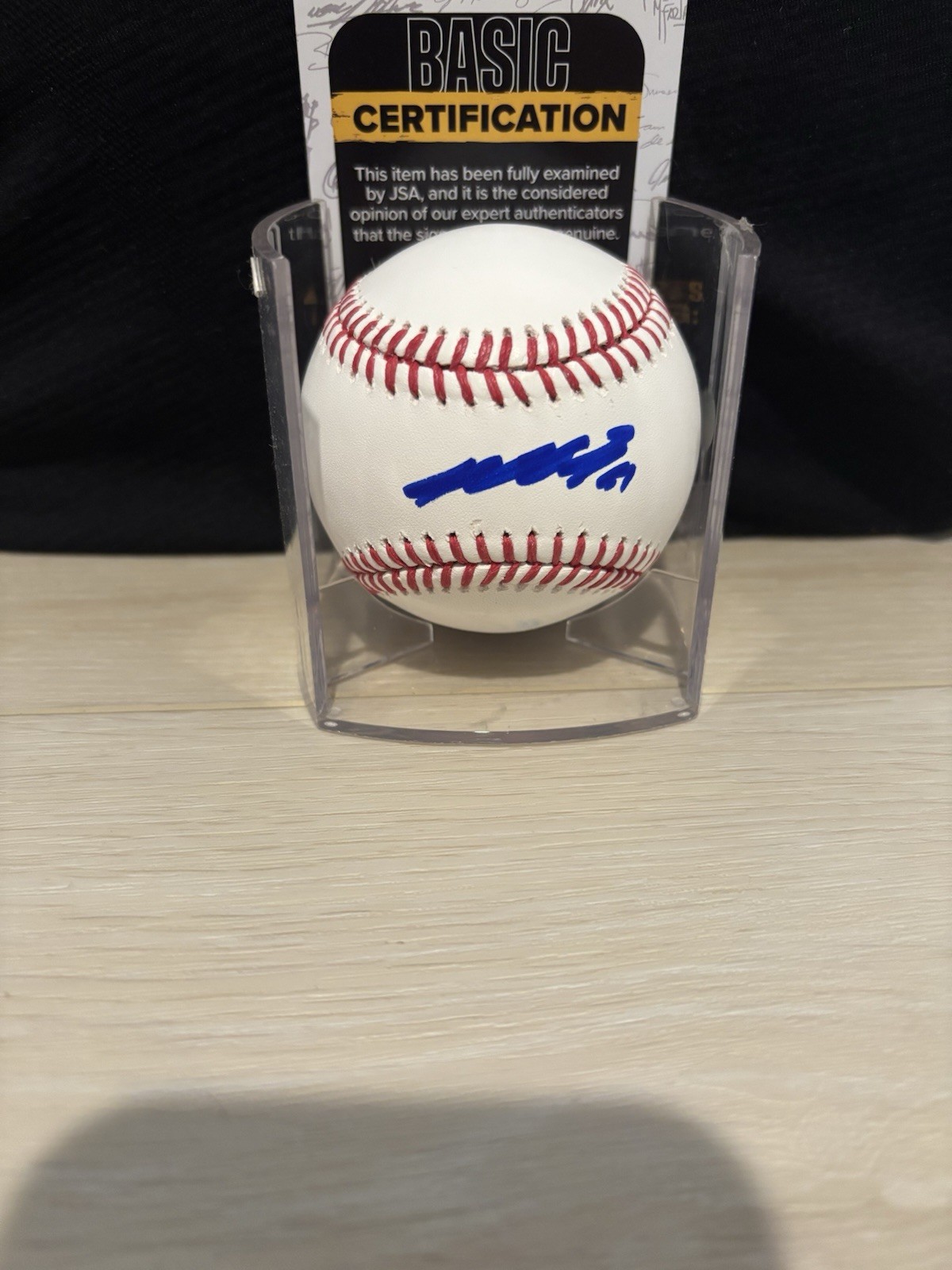 Jung Hoo Lee Signed Autographed Official Major League Baseball OMLB SFG JSA COA!