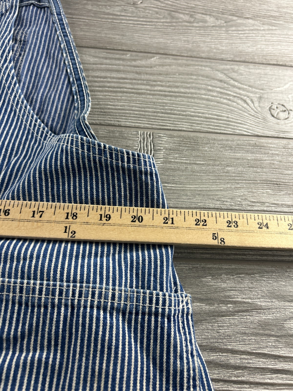 Pointer Brand Hickory Stripe Engineer Railroad Ov… - image 4