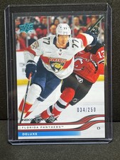 Niko Mikkola Deluxe #34/250 Upper Deck Series 2 #324 Florida Panthers