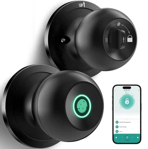 Serrure de porte intelligente, Verrouillage de porte biométrique, Empreinte digitale Smart Lock Bluetooth avec APP