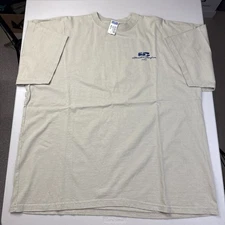 Vintage NOS Honolulu Surf Co Heavyweight Graphic Crewneck Tee 100% Cotton XL Y2K