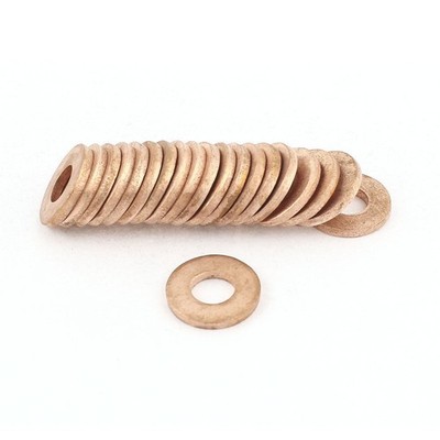 20Pcs 7mmx16mmx2mm   Ring Seal Gasket Fitting   Crush Washer  *qq