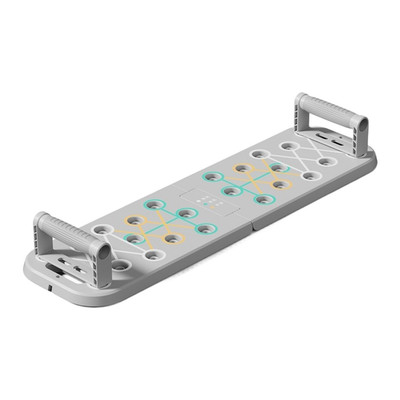 Liegest��tz Board faltbar ABS 68,8 x 19,5 x 1,8 cm f��r Heim Oberk?rpertraining