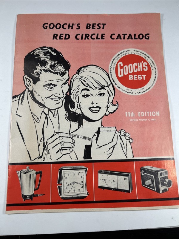 1965-Gooch's Best Red Circle Catalog-11th Edition-Kitchenware, Watches, Bedding+