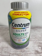 Centrum Silver Adults 50+ Multivitamin, 325 Tablets Men&Women 04/2027+