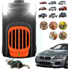 Car Ultrasonic Mouse Repeller Vehicle Rat Rodent Pest Animal Deterrent Repellent