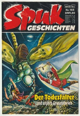 ✪ SPUK GESCHICHTEN #168 Der Todesfalter, Bastei Verlag 1982 COMICHEFT Z2 - Bild 1 von 3