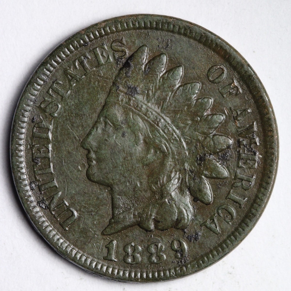 cientページ 1889 Indian Head Cent Penny CHOICE AU E131 JJC | eBay