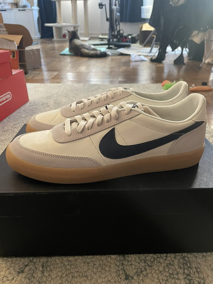 Nike J Crew Killshot 2 Leather Sail Midnight Navy Gum 432997 107 Mens Shoes 9.5