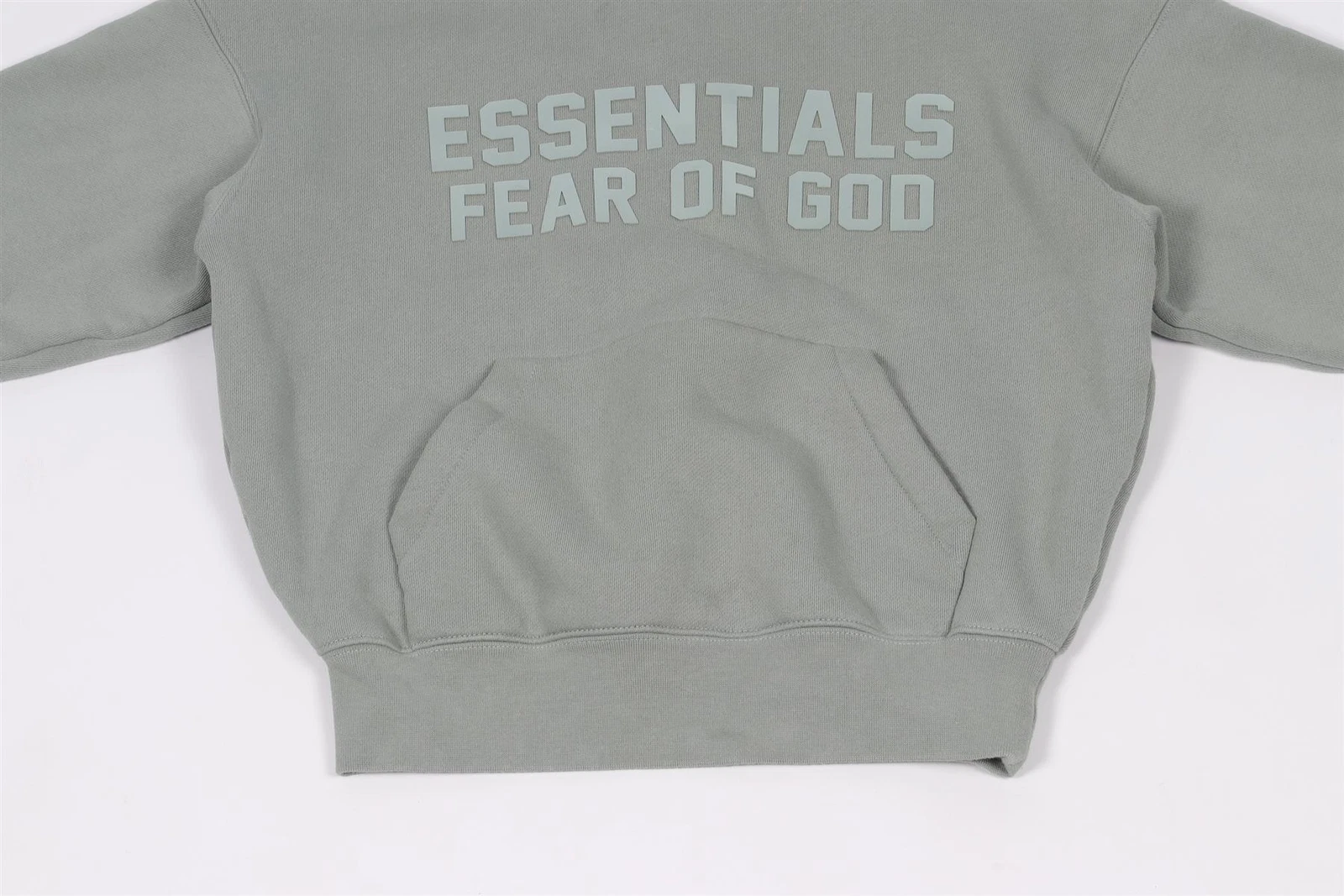FEAR OF GOD FELPA CON CAPPUCCIO PAURA DI DIO VERDE BAMBINO RAGAZZO COTONE 6 7 ANNI