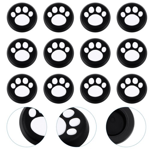 16 Pcs Silicone Cap with Handle Joystick Caps Cat Claw Thumb Grip - 第 9/12 張圖片