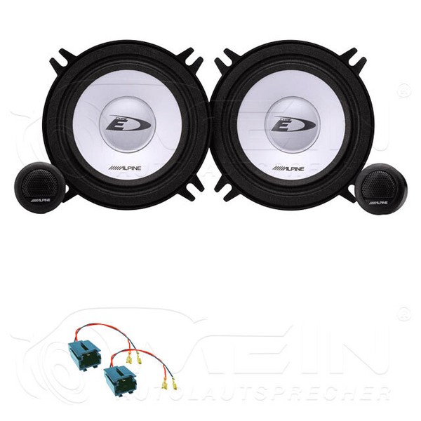 Alpine Lautsprecher FüR Peugeot 308 I 2007-2015 Heck Hinten 2-Wege 250W #AIL4-image