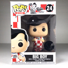 Funko POP Big Boy #24 Ad Icons Bob's Big Boy Funko 20 Years Funniversary