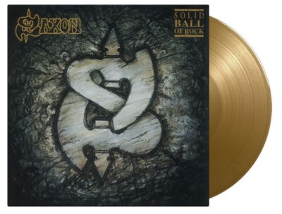 SAXON SOLID BALL OF ROCK (1 LP FARBIG) VINYL-LP LIMITIERTE NUMMERIERTE AUSGABE NEU VERSIEGELT