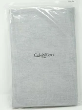 Calvin Klein Kura 280 Thread Count Cotton Sateen Flat Sheet - KING - Light Sand