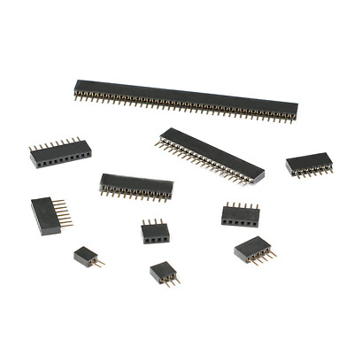 1,27mm Einreihig Buchsenleiste 2/3/4/5/6/7/8 - 50 Polig Gerade Pin Header Female