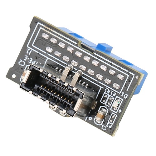 Board Adapter Keya 20Pin Typee Zu 19Pin Usb 3 0 Stecker Verlängerung Front Neu - Zdjęcie 15 z 23