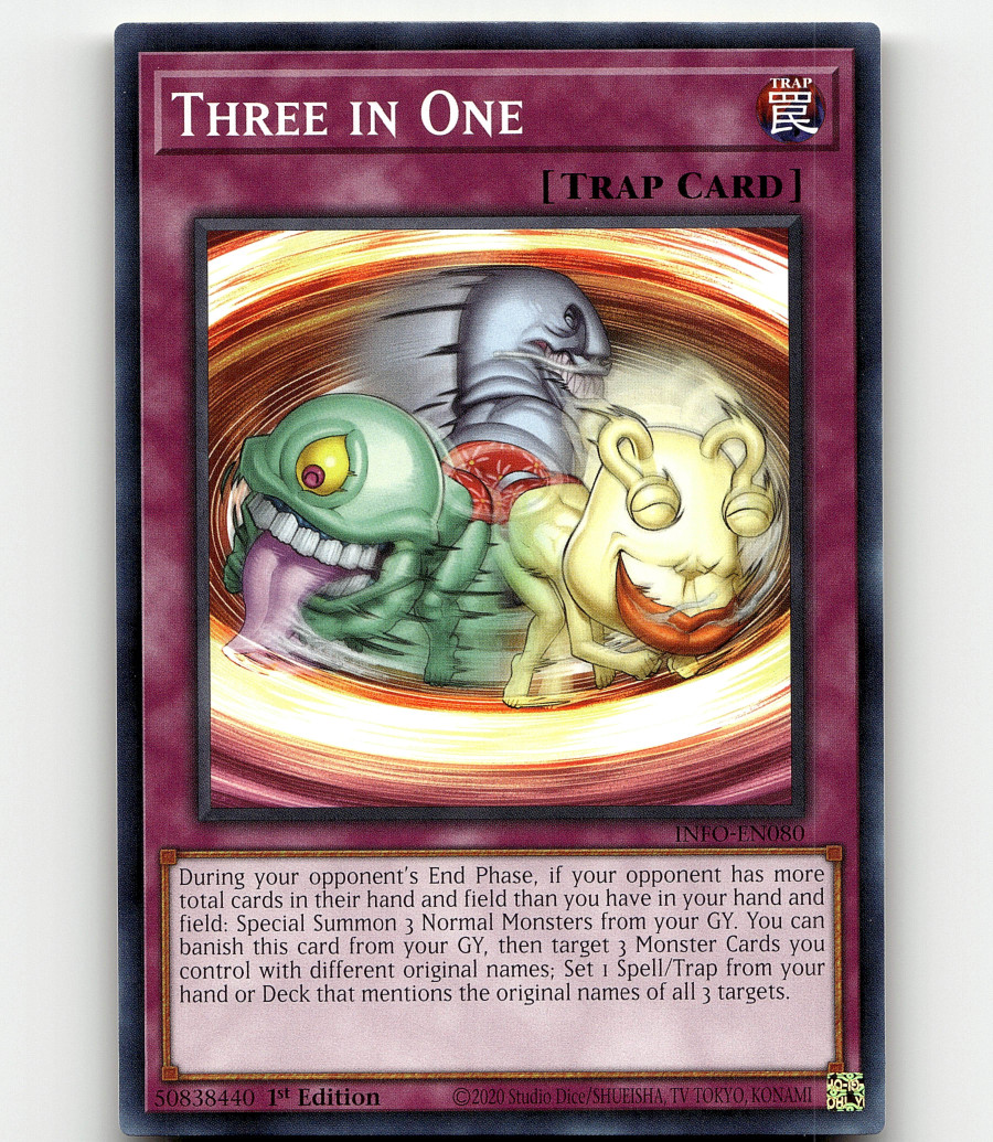 Yugioh Three in One INFO-EN080 - The Infinite Forbidden