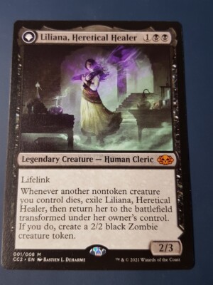 1x LILIANA, HERETICAL HEALER - COmmander: Black - MTG - Magic the Gathering  | eBay