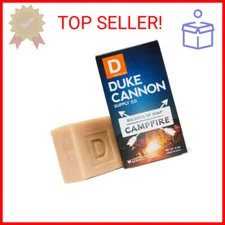 Duke Cannon Supply Co. Big Brick of Soap Bar for Men Campfire (Warm, Slightly Sm