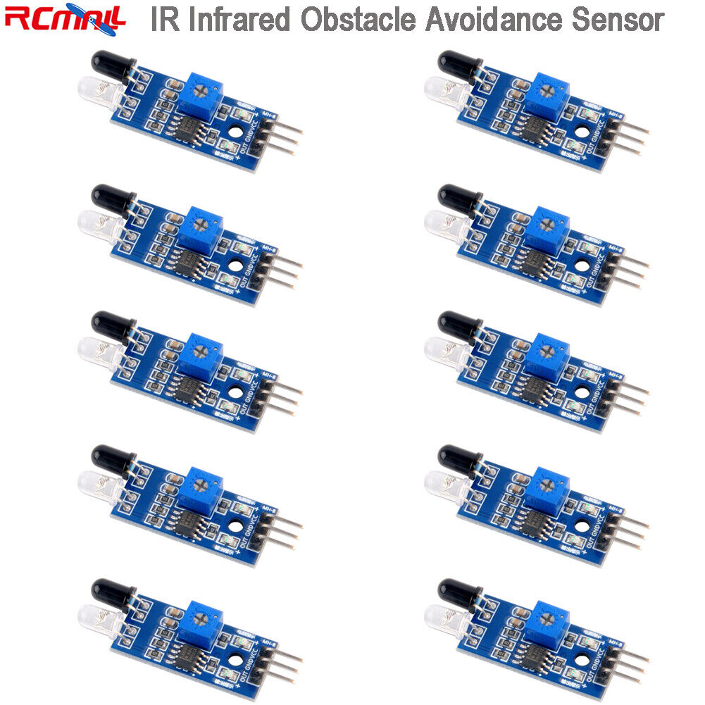 10pcs IR Infrared Obstacle Avoidance Sensor Module for Arduino Smart Car Robot
