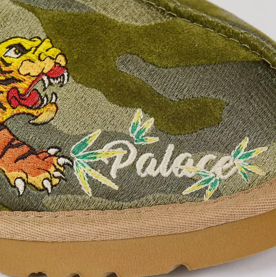 Palace × UGG Tasman Slipper Burnt Camo Olive Men's Size | eBay
