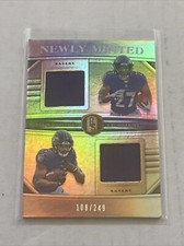2020 Gold Standard Devin Duvernay + JK Dobbins Rookie Dual Jersey #108/249