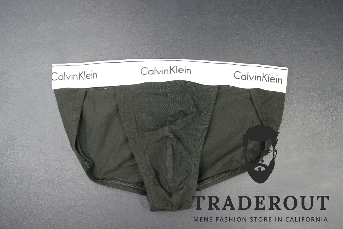 Calvin Klein CK mens black cotton stretch sport brief bikini